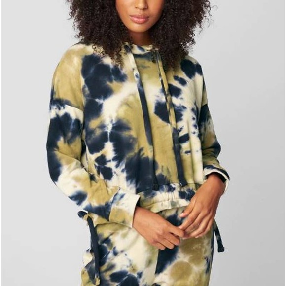 Blank NYC Multicolor Tie-dye Gotta Be You Sweatshirt NWT Size Small - Picture 1 of 9